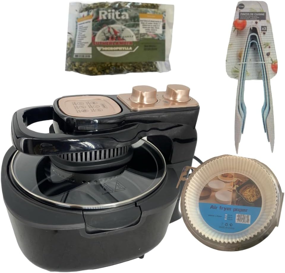 Air fryer dh-308 7l 1100w, Tongs, Papers & Immune Booster