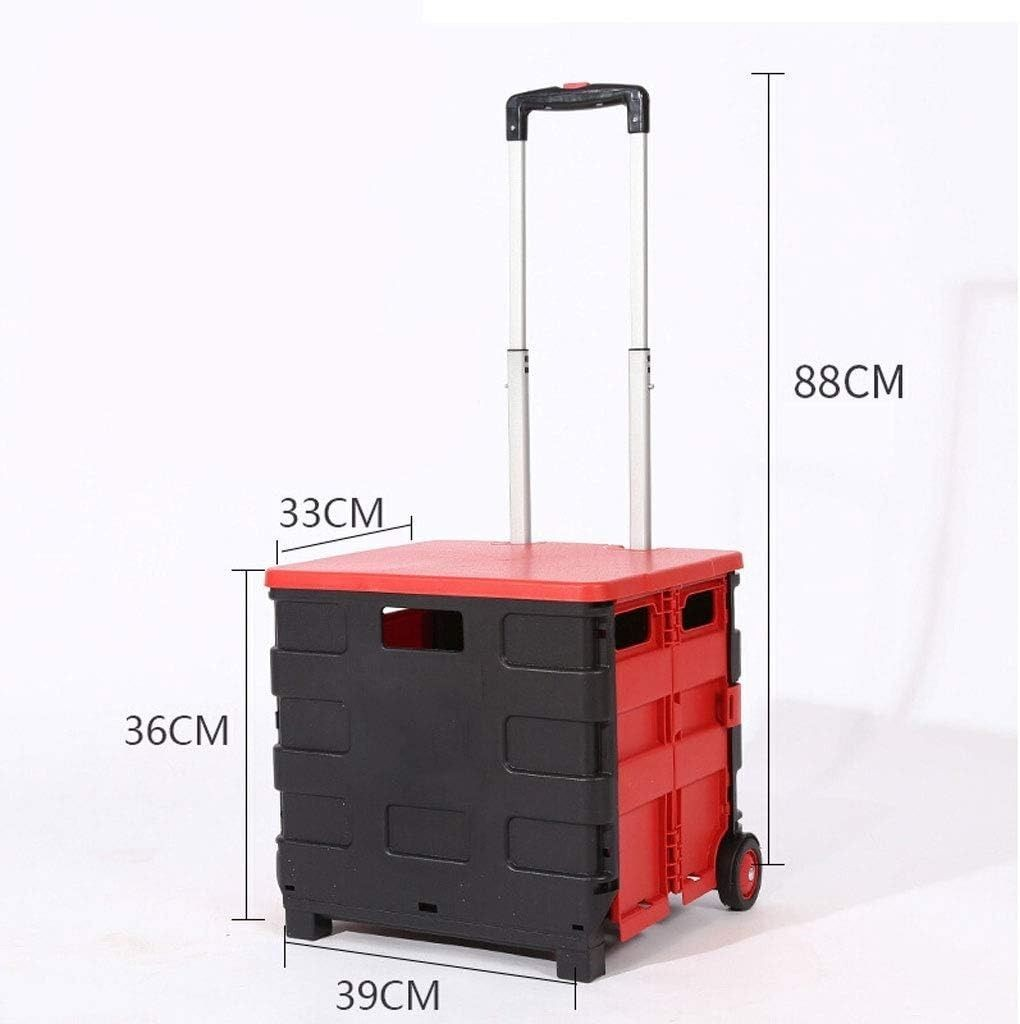 Trolley Creative Folding Shopping Small Pull Cart Portable Space