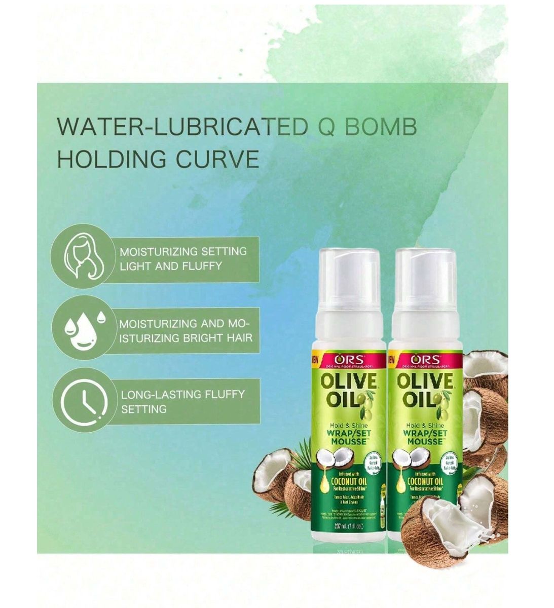 Olive Oil Wrap Foam Mousse