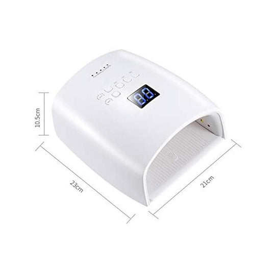 Cordless UV/LED Nail Lamp Rechargeable 48W - White