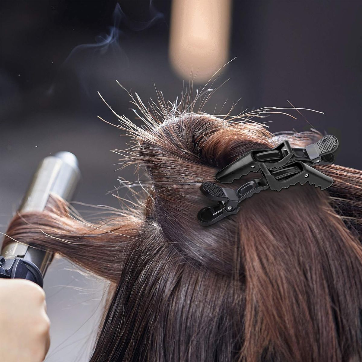 Hair Sectioning Clips Styling Croc Clips - Pack Of 6