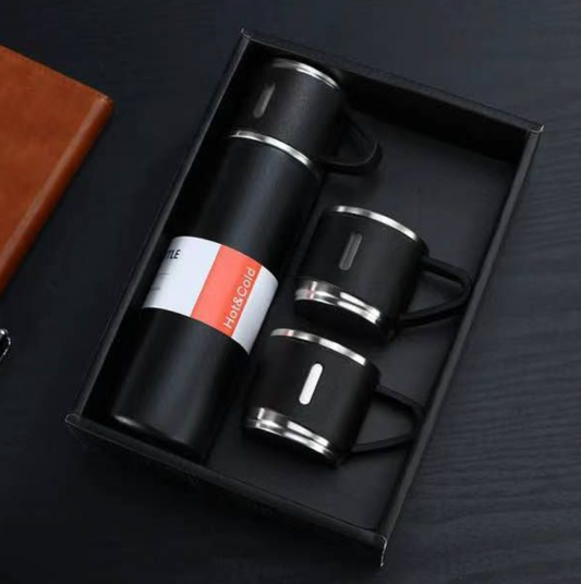 Thermal Insulated Travel Flask Set