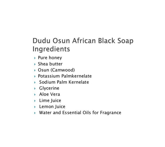 Dudu-Osun African Black Soap (Pack of 6)