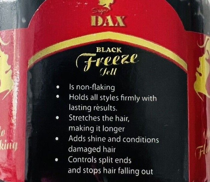 Dax Black Freeze Gel 250g