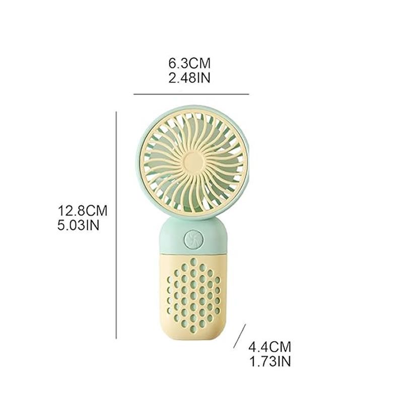 Handheld Mini USB Traveling Fan AI-17 - Set Of 2