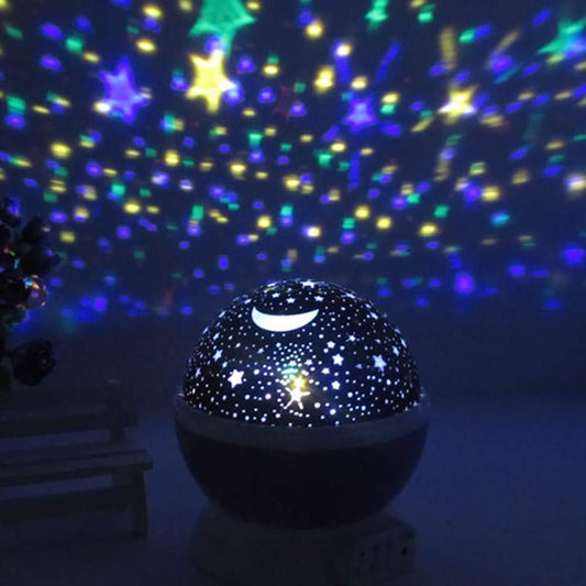 Star Night Light Galaxy Projector LED Lights, 360 Degree Rotation - Purple