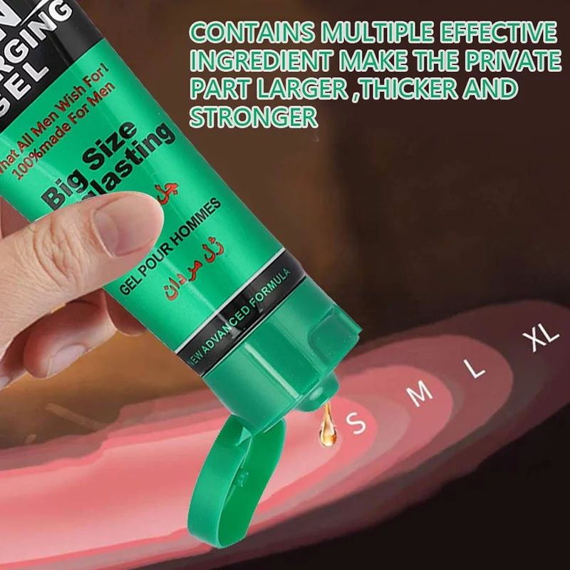 Pack of 2 Lilhe Green Men Enlargement Cream For Extra Pleasure
