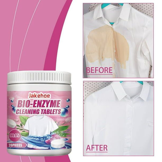 Bio-Enzyme Explosion Clothing Brightening and Efficient Stain Removal-20 Pieces