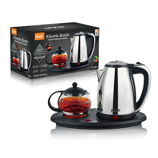 Electric Kettle 2.2L Stainless Steel With Auto Shut Off Function-RAF7899
