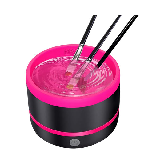 Multipurpose Electric Makeup And Paint Brush Cleaner Rinsing Cup