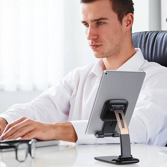 Phone Holder - Tablet and Phone Stand - Adjustable Cellphone and Tablets