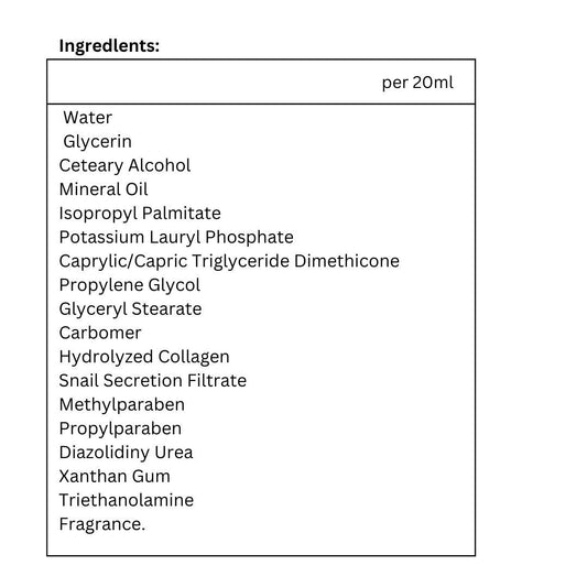 Collagen Snail Eye Mask
