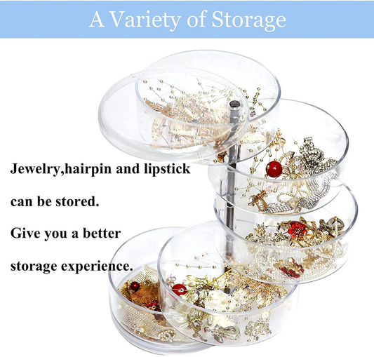 Rotating Jewelry Storage Box