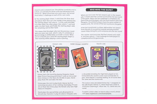 Bedroom Battle Card Game