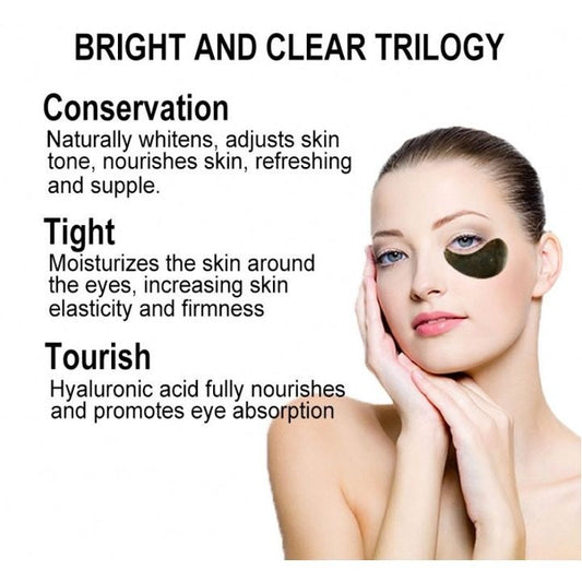 Dr Rashel 60 Piece Black Pearl Hydrogel Collagen Eye Mask