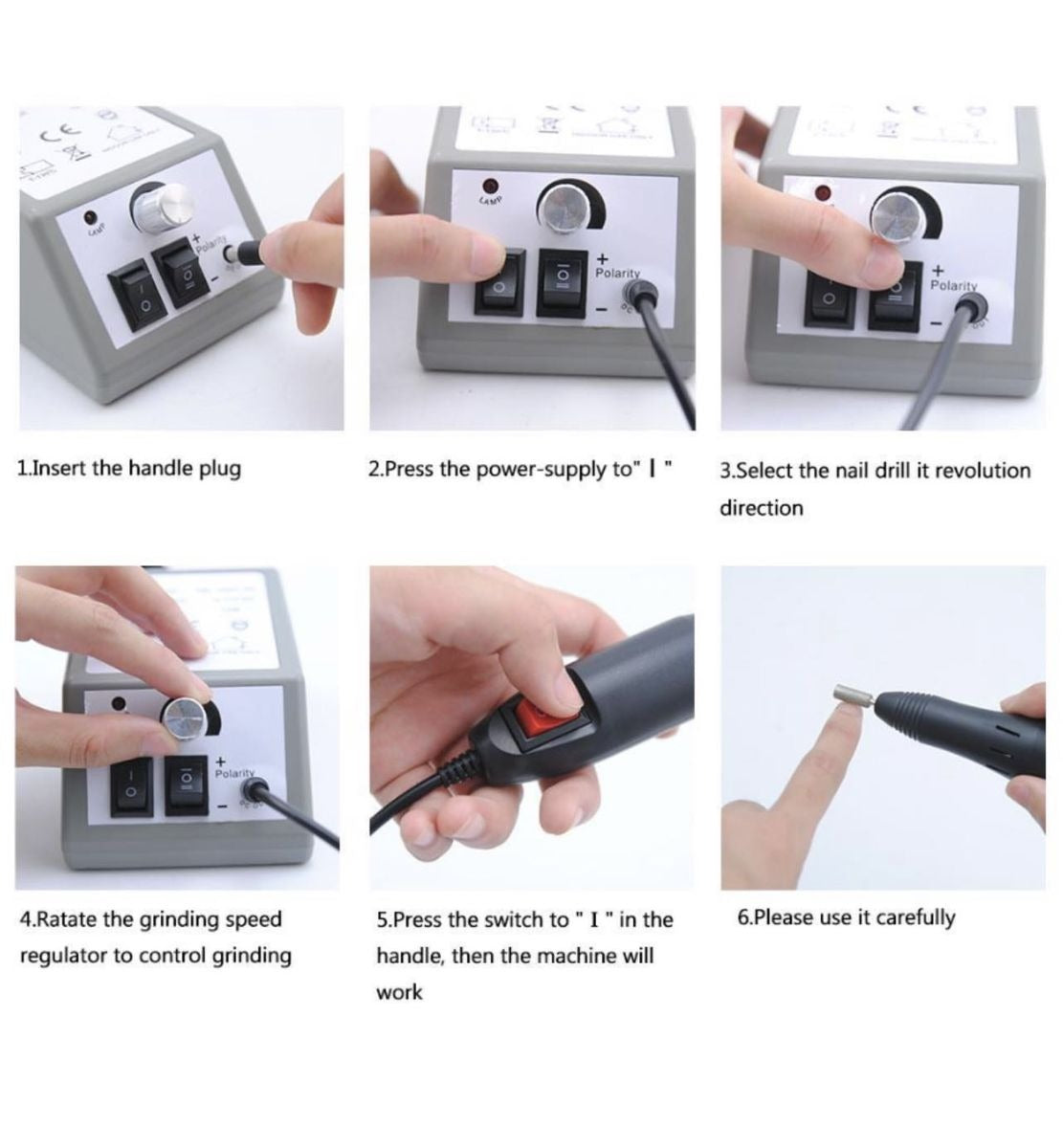 Manicure Pedicure SET Mercedes2000 Nail Drill set