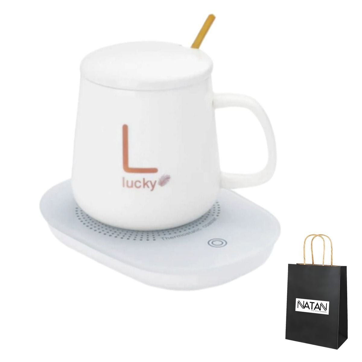 Colourful Coffee Cup And Saucer+ Natan Bag