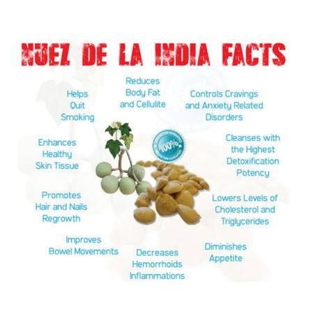 Original Indian Natural Weight Loss & Detox Nuts (6 nuts) - Fat Burner Seeds