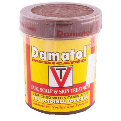 Damatol Medicated Hair and Scalp Treatment - 110g The Original Formula