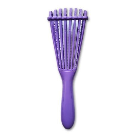 Detangling Massage Brush/Comb for Straight Curly & Kinky Hair 8 Flexible rows detangling brush