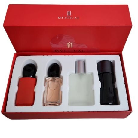 30ml x 4 Mystical Perfume Set for Ladies - Red