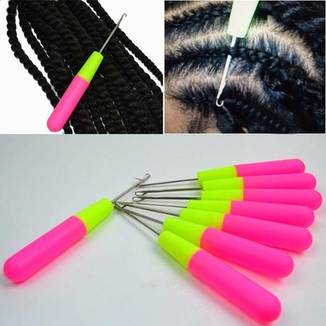 Classic Portable Twin Set Hair Crochet Hooks