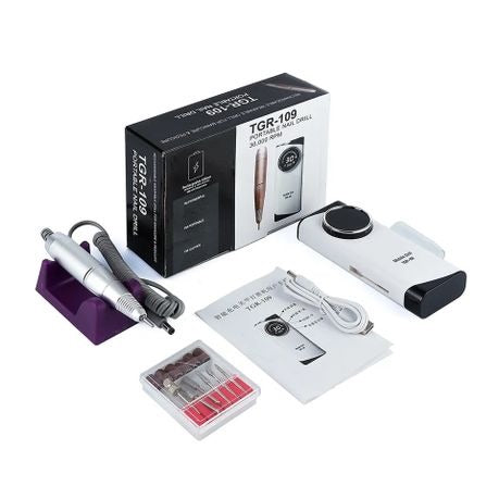 Rechargable Portable Nail Drill TRG-109 – 30 000 RPM