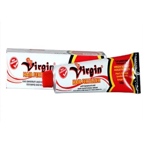 New Improved 02-1342 Virgin Hair Fertilizer- 125 G Promotes Hair Growth, Stops Scalp Itchiness, Dandruff
