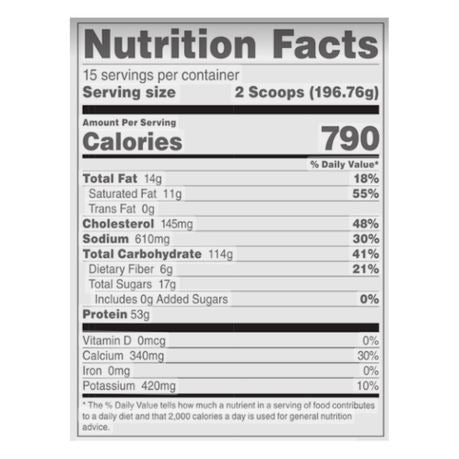 Weight Gain Powder 500g Gain Weight In The Right Places