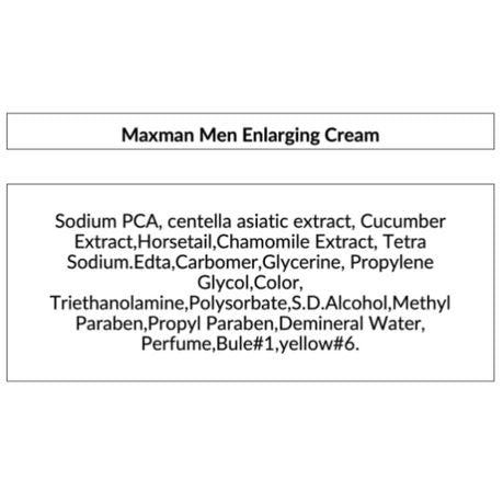 Max Man Enlargement Cream Big Size Long lasting