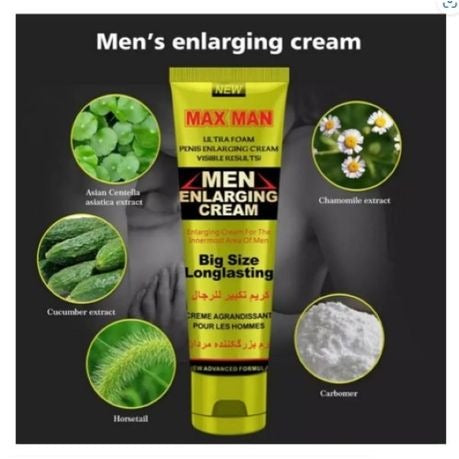 Max Man Enlargement Cream Big Size Long lasting