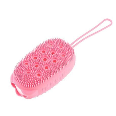Silicone Bath Brush Double-Sided Massage Scalp Backwash Silicone Bath Brush Double-Sided Massage Scalp Backwash