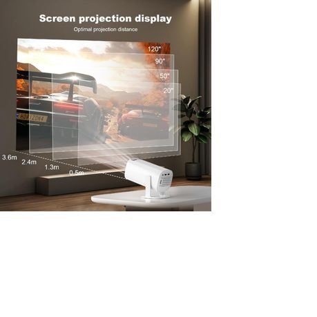 4k Ultra Hd Smart Led Multimedia Projector with Remote