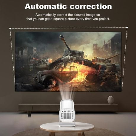4k Ultra Hd Smart Led Multimedia Projector with Remote