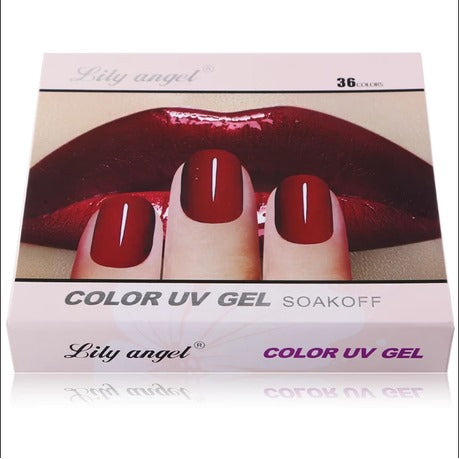 36 Colors UV Soak-Off Gel Set 36 Colors UV Soak-Off Gel Set- Ojees 01