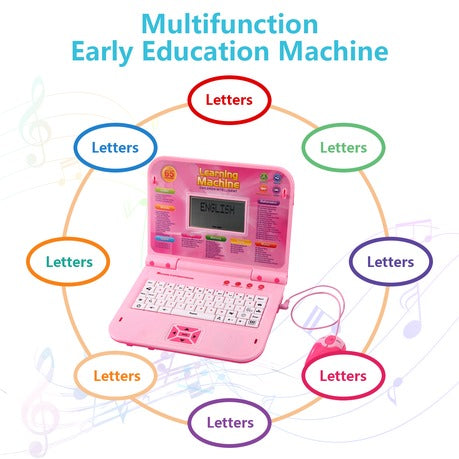 Kids Learning Machine Laptop Toy 65 Functions, with Mouse
