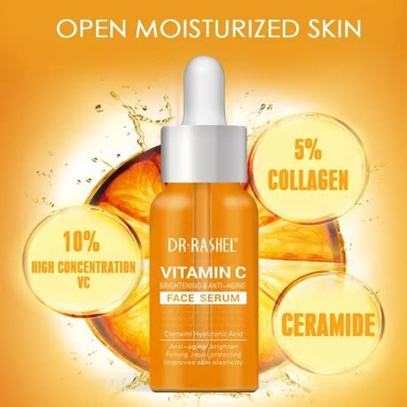 Lilhe Face Cleansing Brush & Vitamin C Anti-Aging Luxury Box - Combo