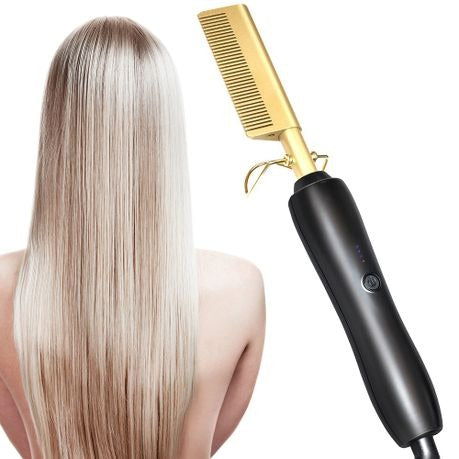 Electric Hair Styling Hot Comb + Luodais Hair care Serum oil