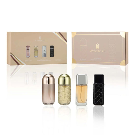 Valentine's special Mystical Perfume set of 4 x 30ml (GOLD)