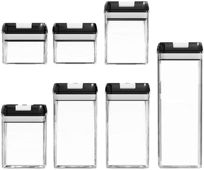 7 Pieces Of Air-Tight Sealed Food Storage Container Set