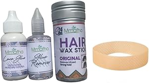 Wax Stick,Lace Glue,Glue Remover& Wig Grip