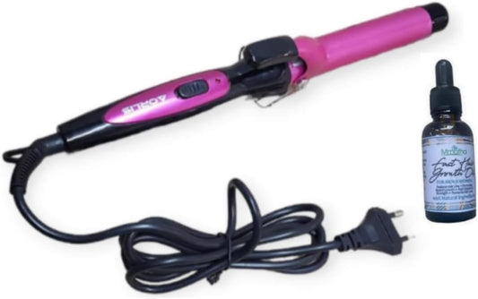 Professional Hair Curling Iron & Mmafha Hair Oil