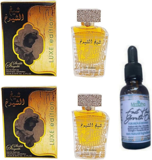 Gift Sets 2Sheikh Al Shuyukh Luxe Perfumes&Mmafha Hair Oil