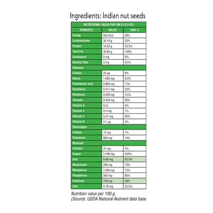 Original Indian Natural Weight Loss & Detox Nuts (6 nuts) - Fat Burner Seeds