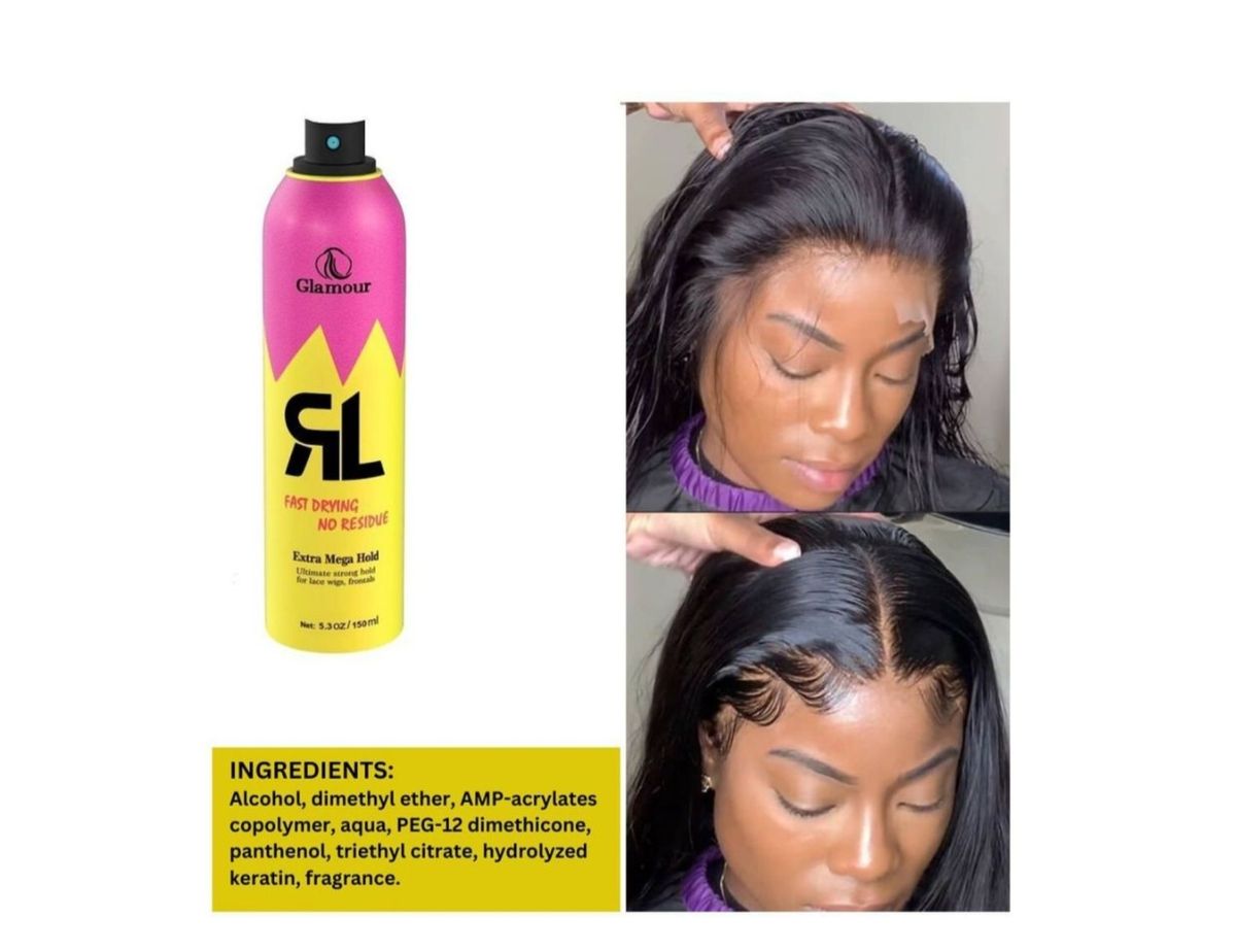 Frontal Installation Kit - Hot Comb - Melting Elastic Band - Glue Spray