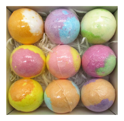 Romantic Bath Bombs - Set of 9 Pieces (3.5 OZ x 9 Pieces)
