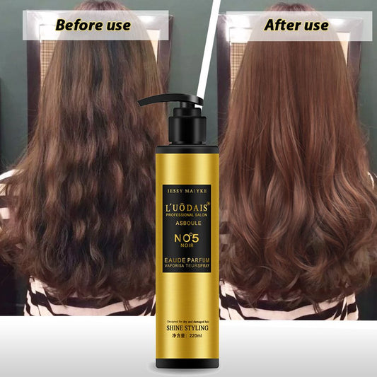 Moisture Styling Elastin for Dry Damaged Curly Hair Care