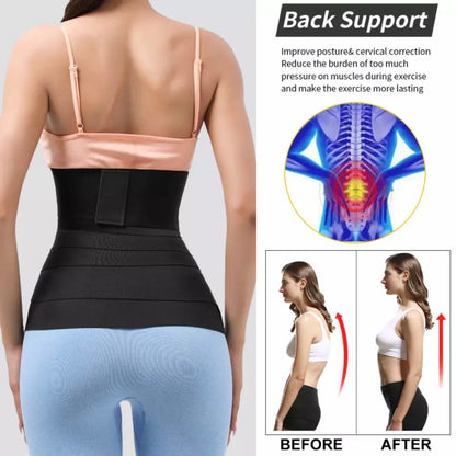 Tummy Snatch Wrap Belt 4 metres by 12cm