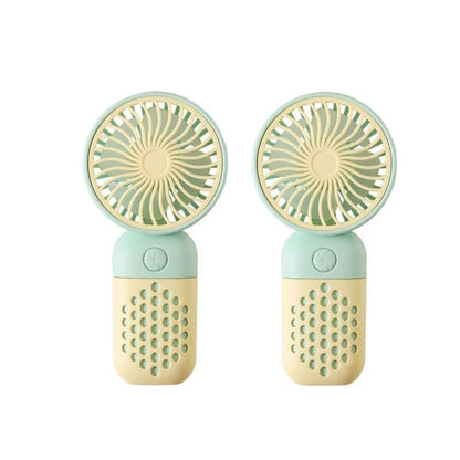 Handheld Mini USB Traveling Fan AI-17 - Set Of 2