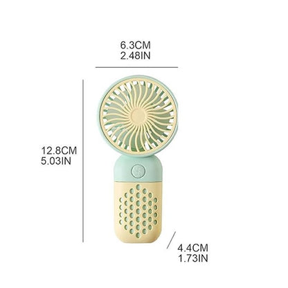 Handheld Mini USB Traveling Fan AI-17 - Set Of 2